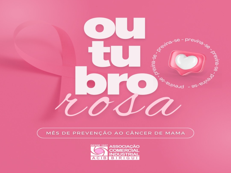 OUTUBRO ROSA - SEU GESTO FAZ A DIFERENÇA!